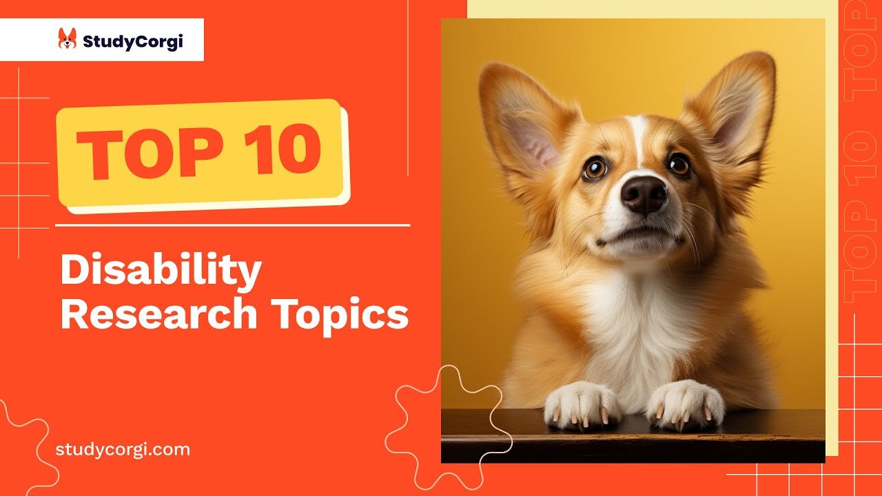 TOP-10 Disability Research Topics