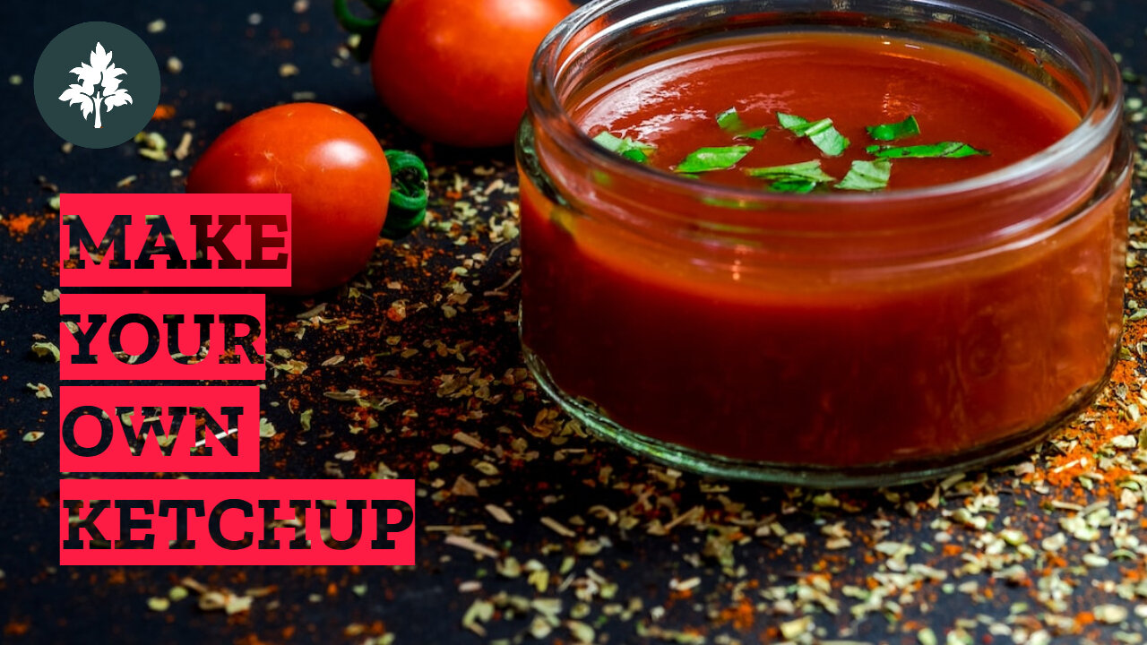 Homemade ketchup with secret ingredient! | Recipes Ep3 | Know and Grow