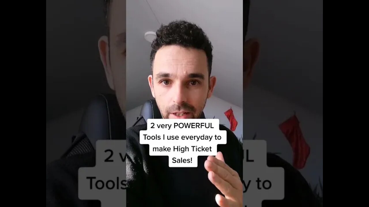 2 very POWERFUL Tools I use everyday to make High Ticket Sales!