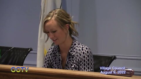 Village Council 8/9/22