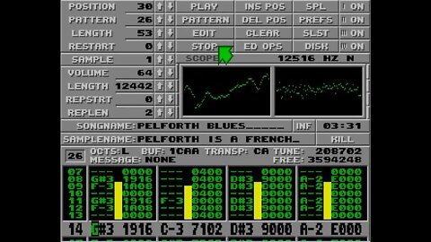 Atari ST Protracker Mods - Pelforth Blues