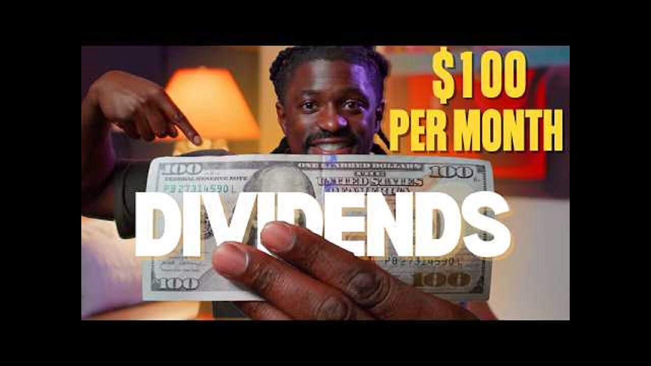 2 Stocks How Much Do You Need To Make $100 Per Month In Dividends - Passive Income
