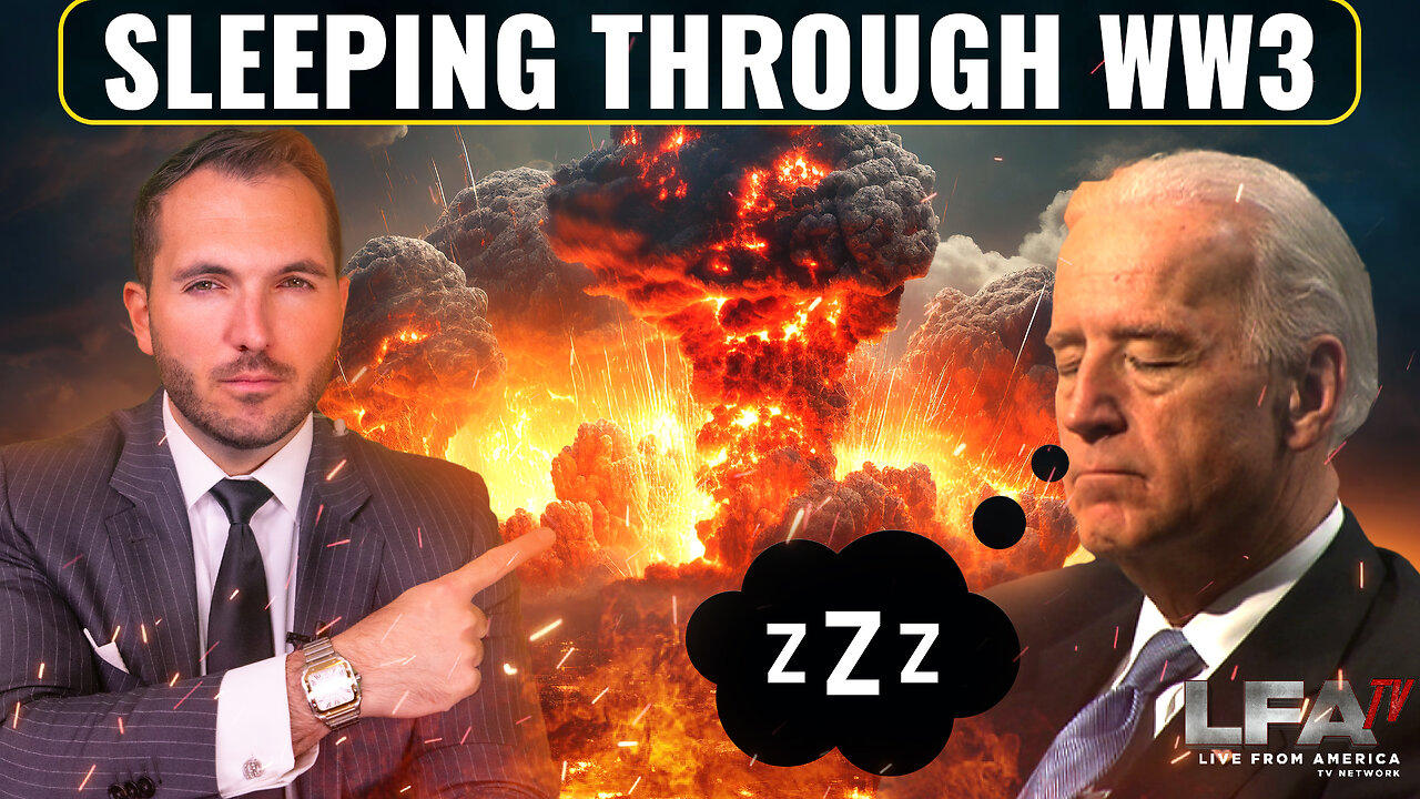 BIDEN CANNOT STAY AWAKE DURING MIDDLE EAST TRIP | MIKE CRISPI UNAFRAID 10.18.23 12pm