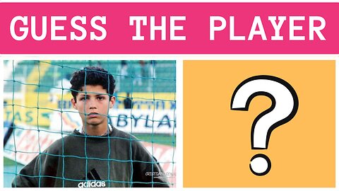 Guess the Football Players from Child Photos in 6 seconds