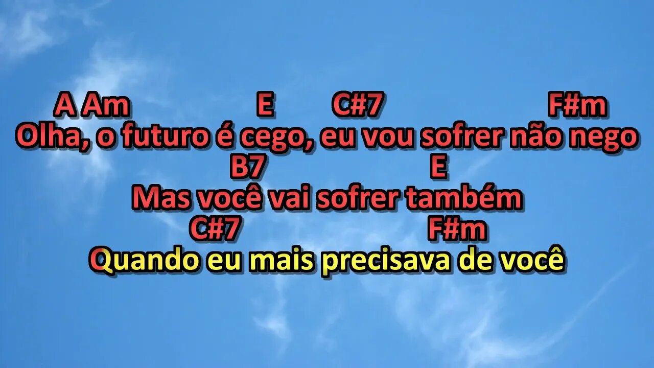 José Augusto Quem Nega a Luz na sombra vai morrer karaoke playback 2