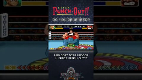 Who beat Bear Hugger in #superpunchout #nintendo #snes