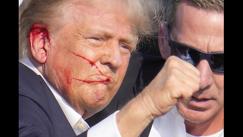 TRUMP WAS SHOT: RAW FOOTAGE, DIFFERENT VIEWS, SHOOTER, REACTION AND DOUBTS: FIGHT, FIGHT, FIGHT!