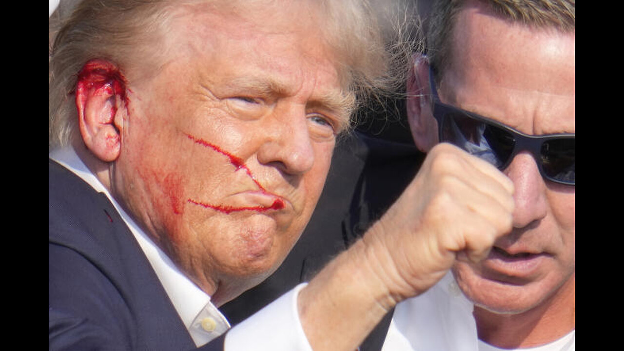 TRUMP WAS SHOT: RAW FOOTAGE, DIFFERENT VIEWS, SHOOTER, REACTION AND DOUBTS: FIGHT, FIGHT, FIGHT!
