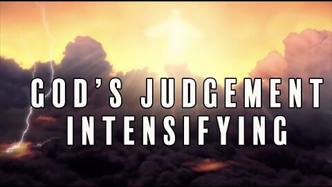 God's Judgement Intensifying - Pastor Shahram Hadian