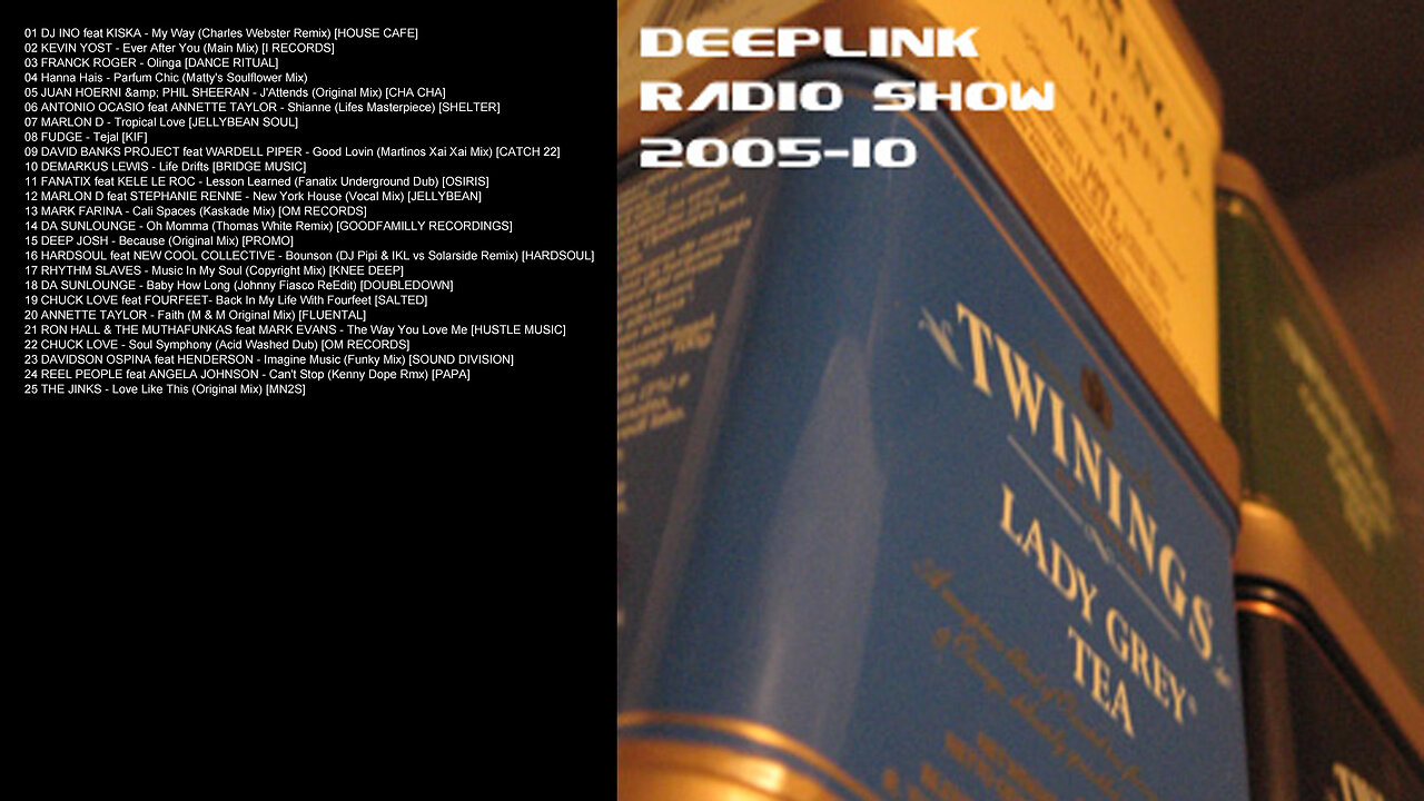 DeepLink Radio Show 10 - DJ mix Soulful Jazzy Deep House