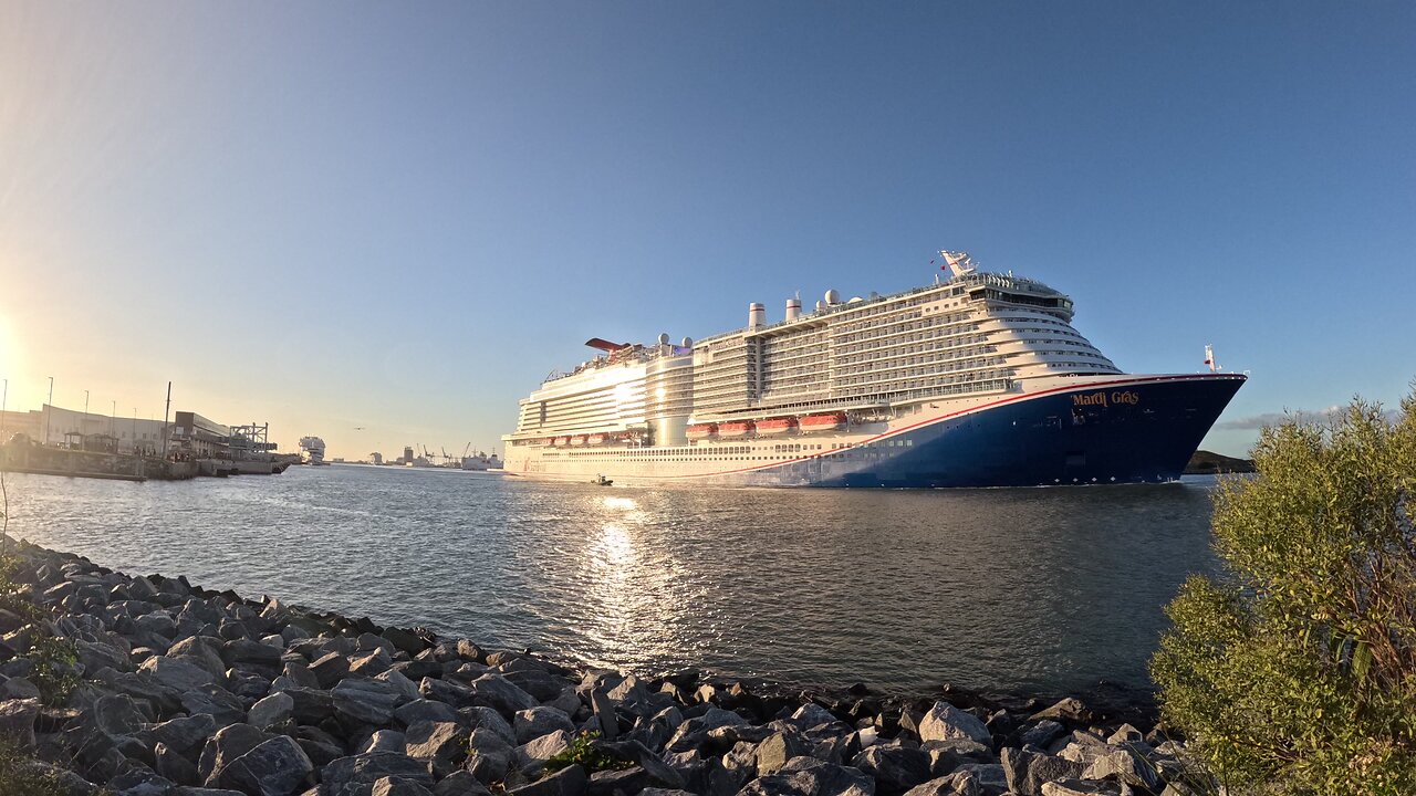 Time Lapse Port Canaveral 12-23-2023