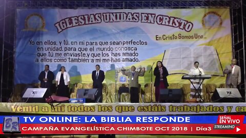 CAMPAÑA EVANGELÍSTICA CHIMBOTE OCTUBRE 2018 - DÍa3 | TV LA BIBLIA RESPONDE