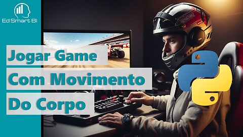 Jogando vídeo game com o movimento do corpo - Python e Mediapipe