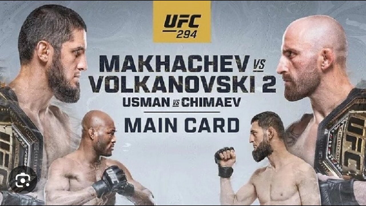 UFC 294 - Makhachev vs. Volkanovski 2 Live Stream Free (Watch Along)