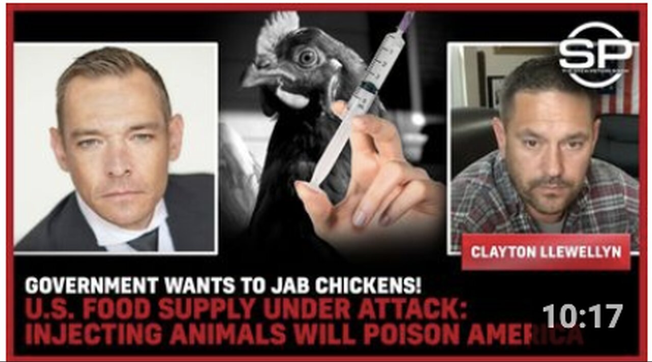 Government Wants To JAB CHICKENS! U.S. Food Supply UNDER ATTACK: INJECTING Will POISON America