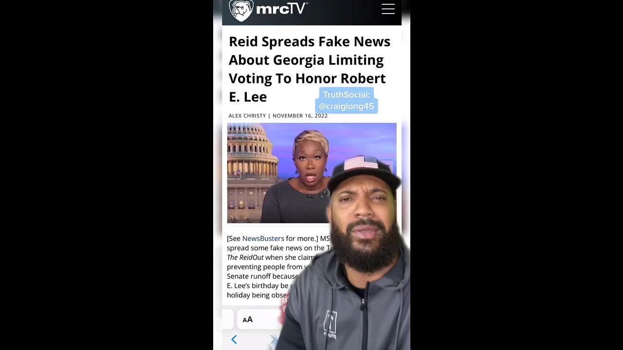 Joy Reid Spreads More Lies 🤯🙄