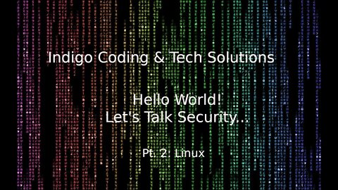 Let's Talk Security! Pt. 2/9