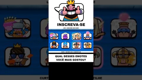 TODOS OS EMOTES CLASH ROYALE PARTE 2