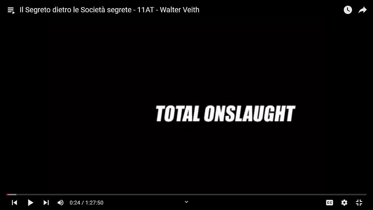 Assalto Totale 26 ONU e l'agenda oculta - Walter Veith