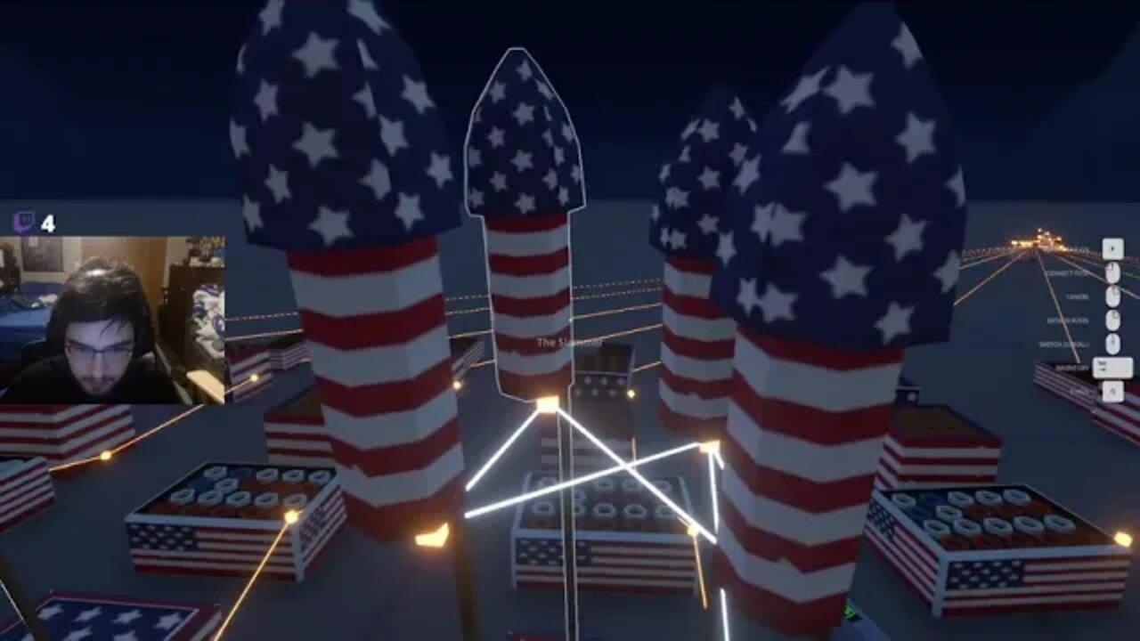 Dolphin Plays Fireworks Mania 4th of July Special