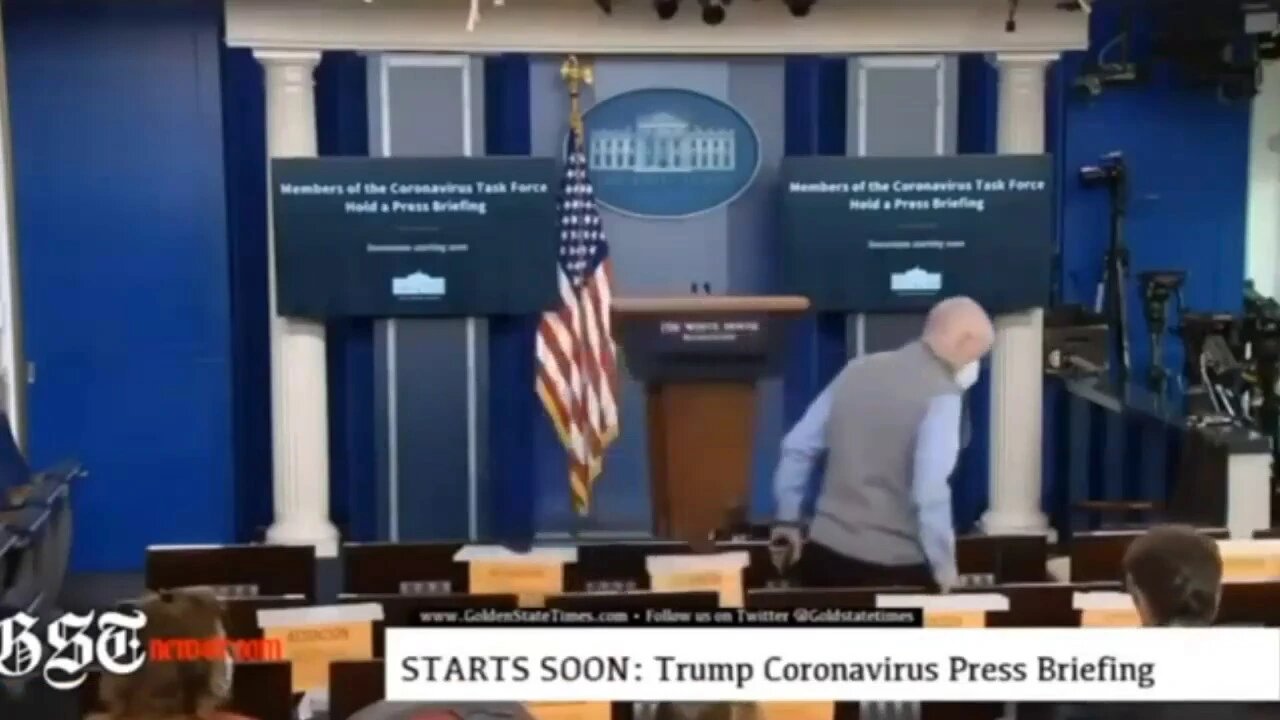 Hot Mic At White House Briefing Proves We Have A Vaccine? Or Does It?