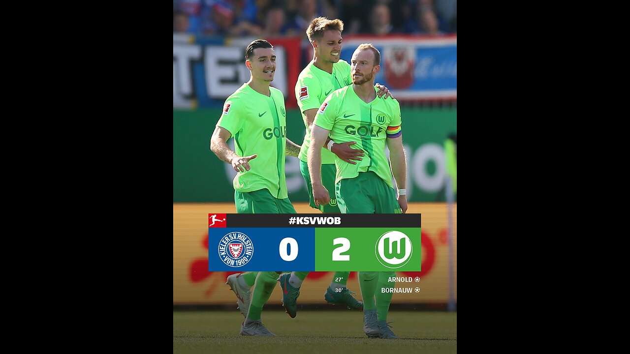 Highlight Holstein Kiel vs VfL Wolfsburg 2024-9-1