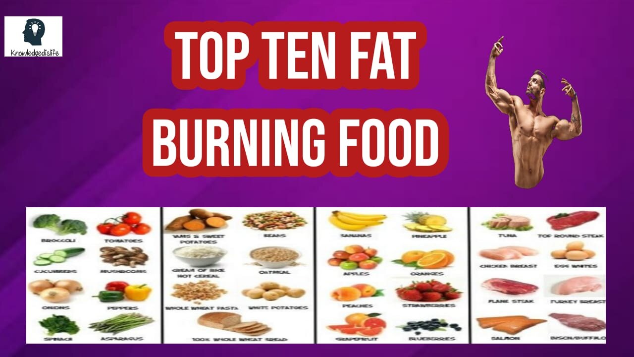 Top Ten 10 Fat Burning Food