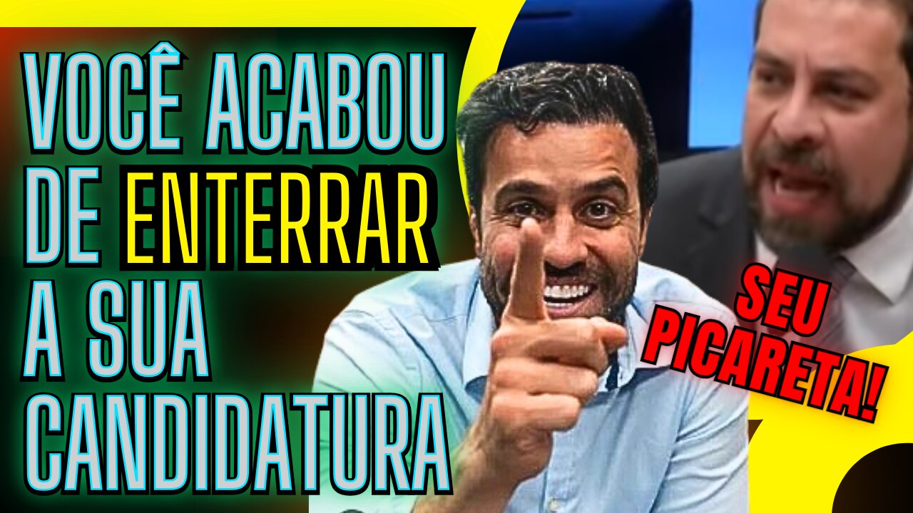 PABLO MARÇAL JOGA NA CARA DE GUILHERME BOULOS A VERDADE NU@ E CRUA!