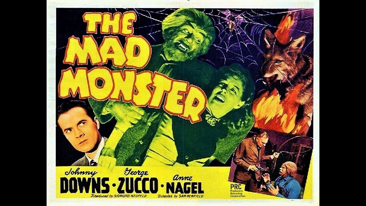 THE MAD MONSTER - 1942 HORROR MOVIE STARRING GEORGE ZUCCO