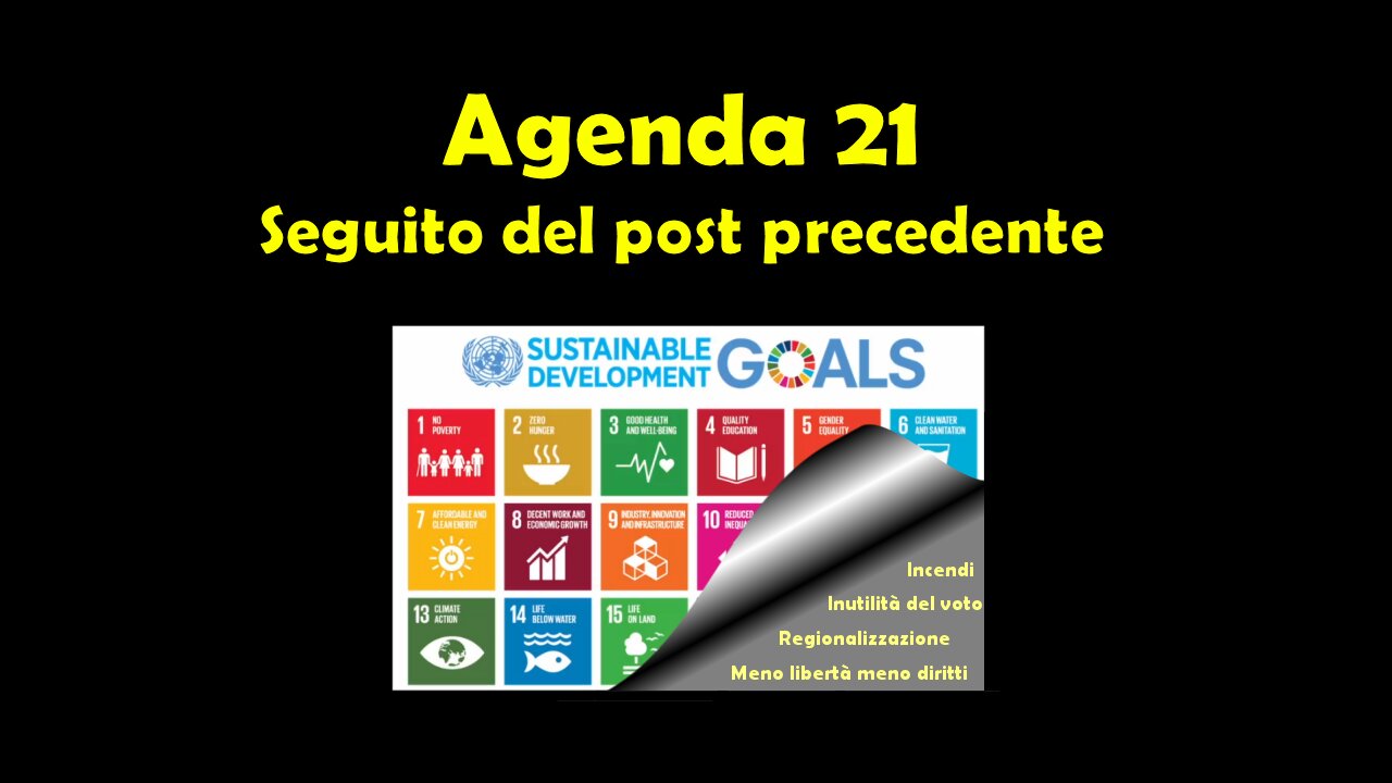 Agenda 21 - Incendio di Maui