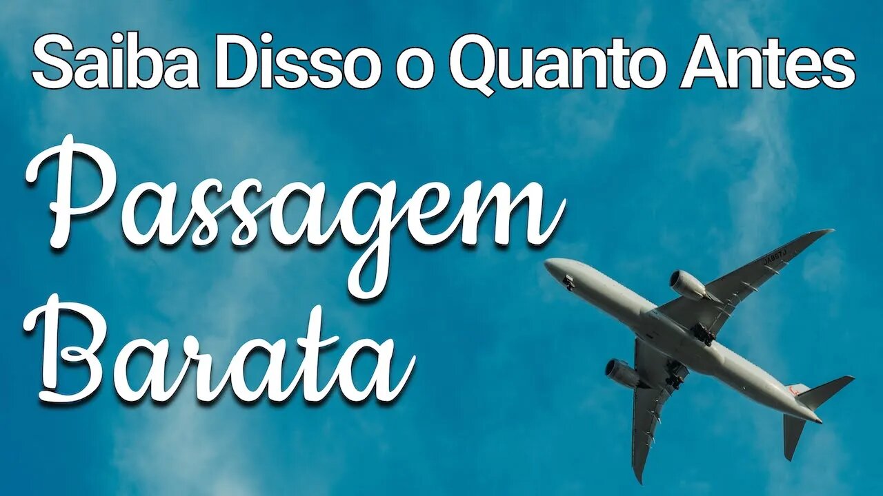 O QUANTO ANTES VOCÊ SOUBER DISSO, MELHOR E MAIS BARATO VOCÊ VIAJA | GoEuropa