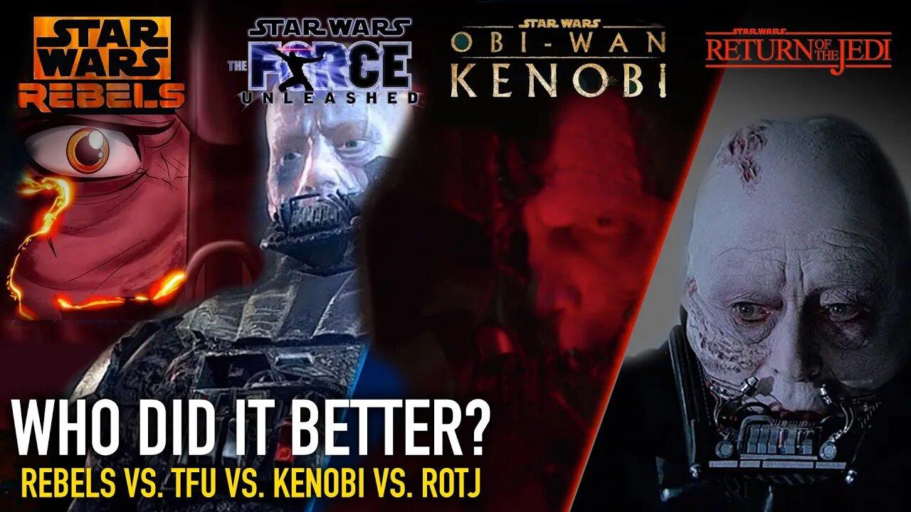 Darth Vader's Face Reveal | Who Did It Better? | Part 2