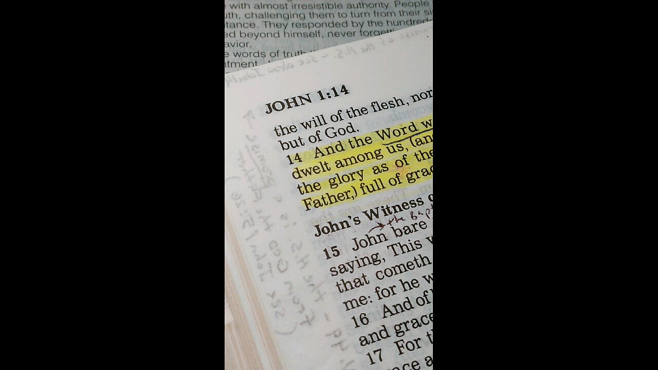 John 1:14 Word Made Flesh