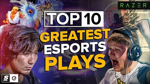 The Top 10 Greatest Plays in Esports History 🏆 | AllinOneCreation