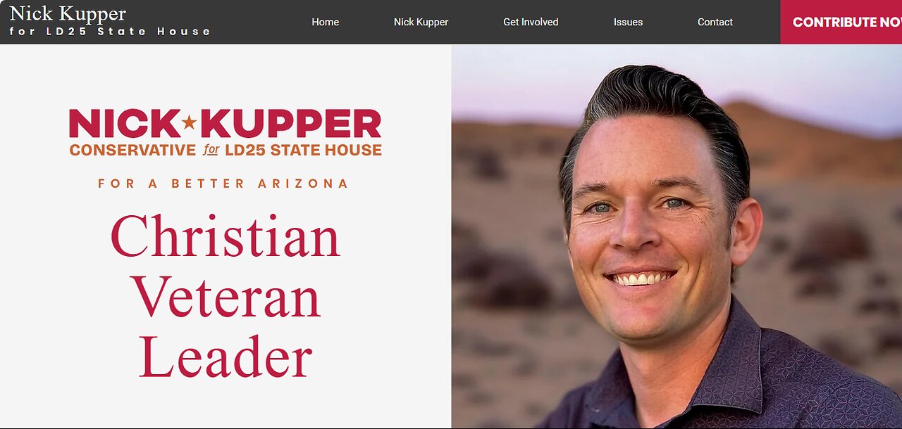 (EP34)Nick Kupper Candidate for Arizona Legislative District 25 Ret. Airforce