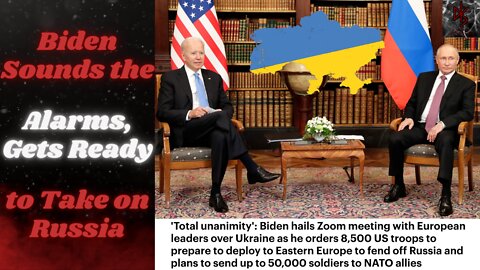 Biden Readies 8,500 Troops to Send to the Ukraine, Because Peace Was Just Not Profitable