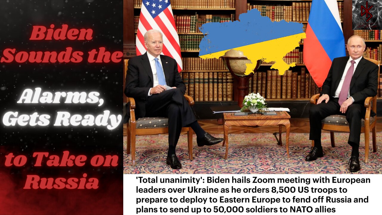 Biden Readies 8,500 Troops to Send to the Ukraine, Because Peace Was Just Not Profitable