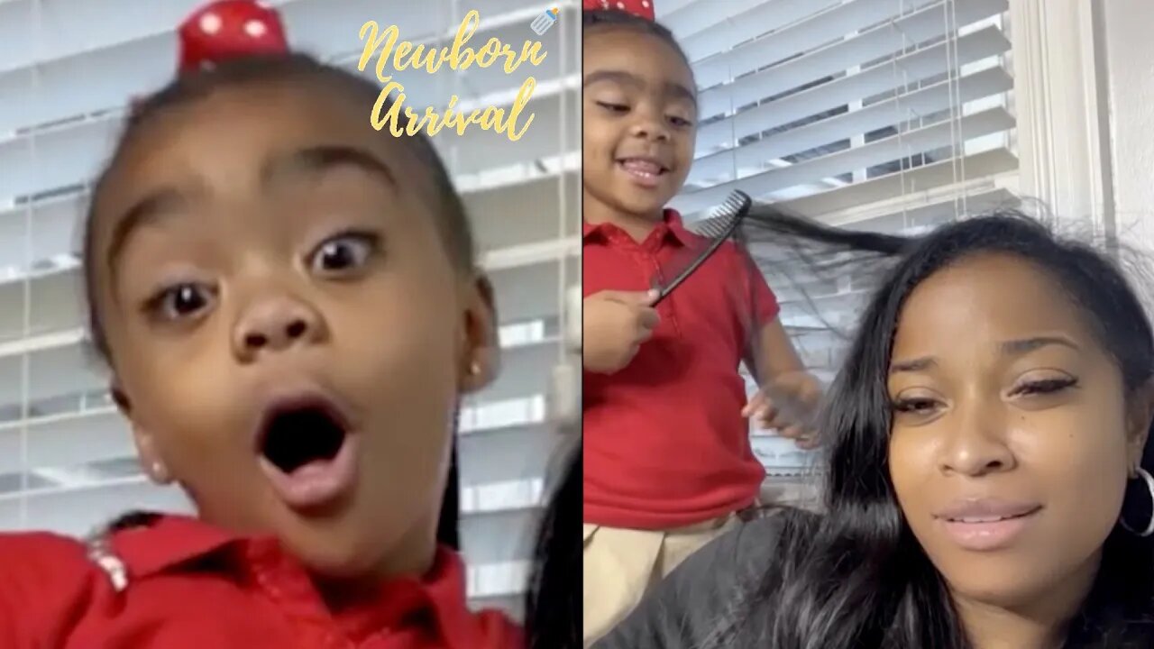 "Where Is My Money" Toya Johnson's Daughter Reign Tries To Collect $40 Dollars From Mommy! 💵