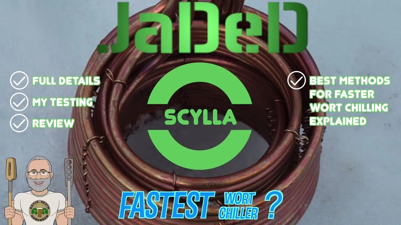 JaDeD Brewing Scylla Super Fast Homebrewers Chiller Review