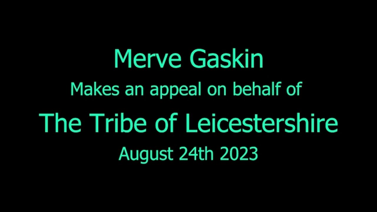 The Tribe of Leicestershire Appeal August 24th 2023