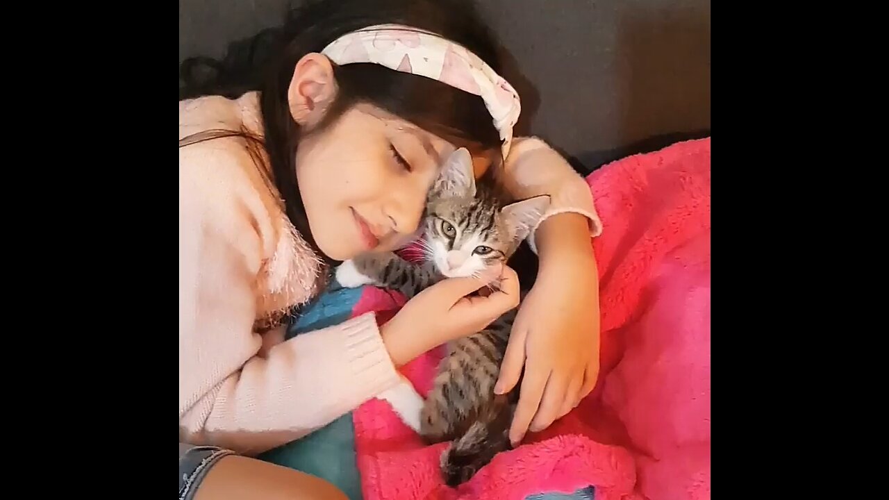 Cat and my sister