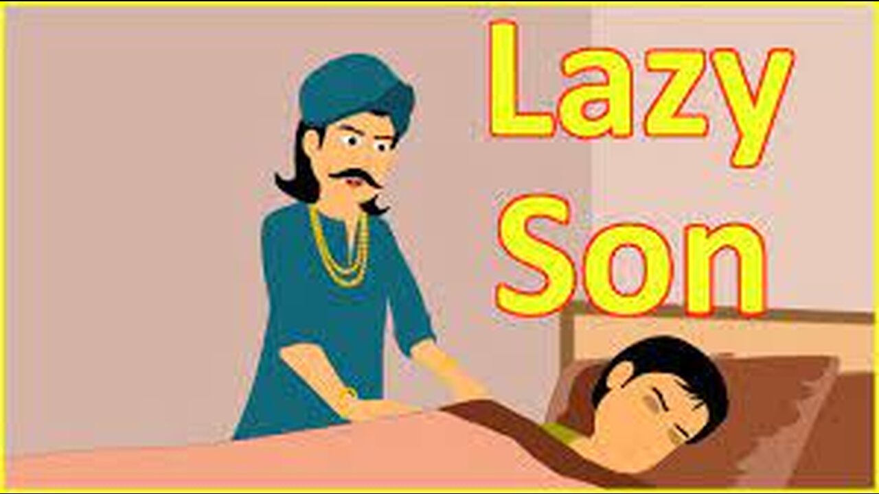 Lazy Son | Moral Stories for Kids in English | English Cartoon