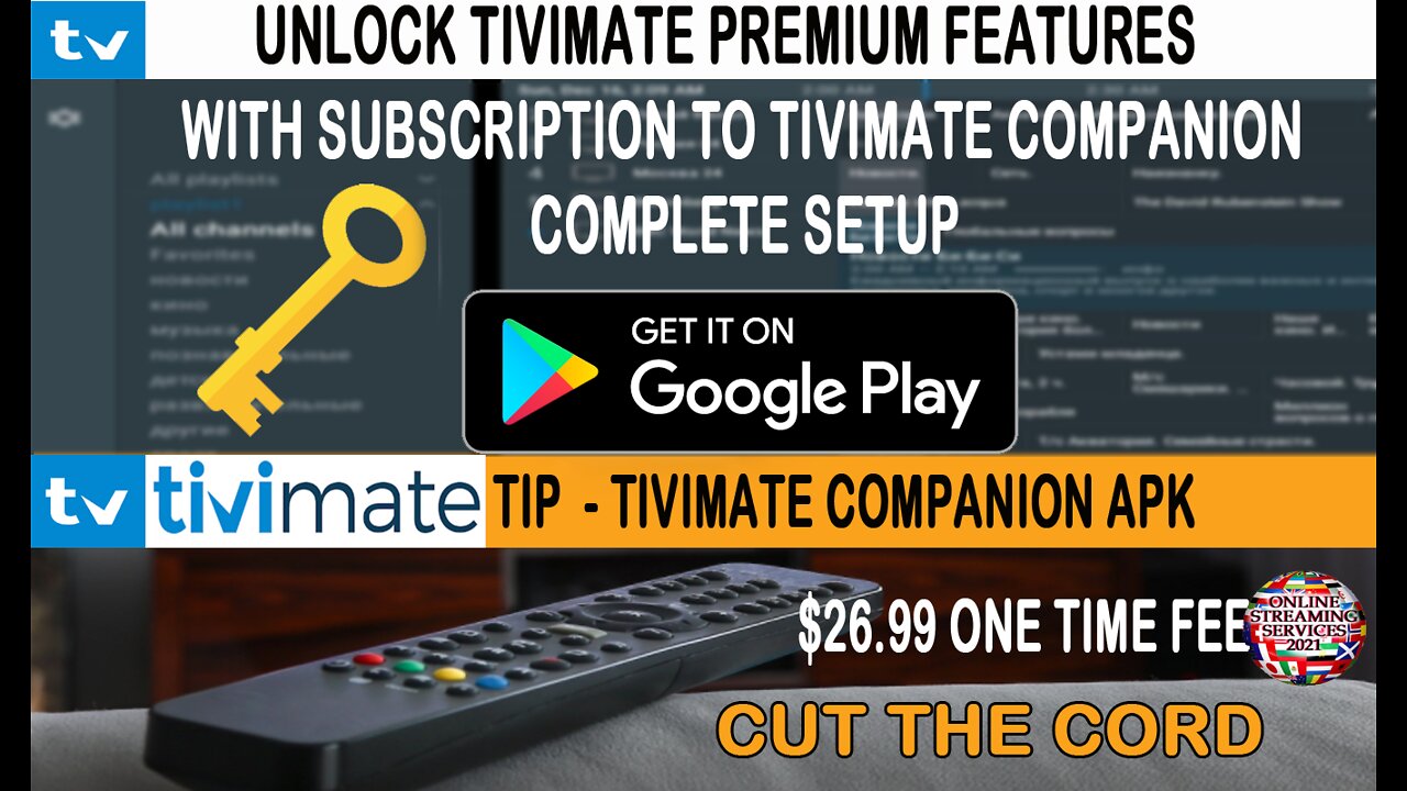 Get Premium Features in TiViMate - TiVimate Companion