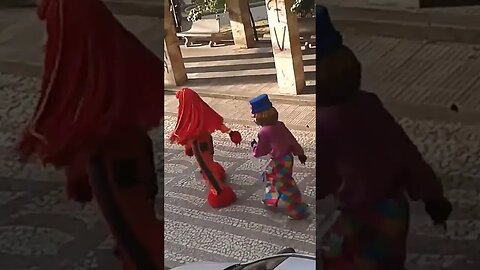 DANÇARINOS SUPER NINJAS DA CARRETA DA ALEGRIA FURACÃO, DANÇANDO FOFÃO, O MÁSKARA, BEN10 E PATATI