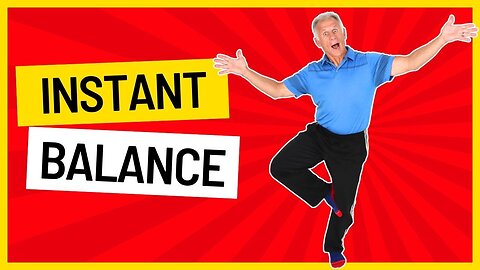 Seniors - How To Instantly Improve Balance & 2 Best Exercises