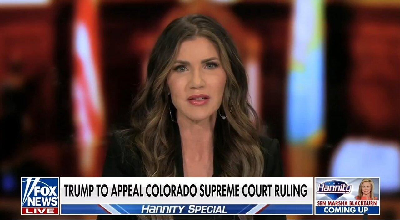 Gov Kristi Noem: Don't Let Liberal Judges Rewrite The Rules