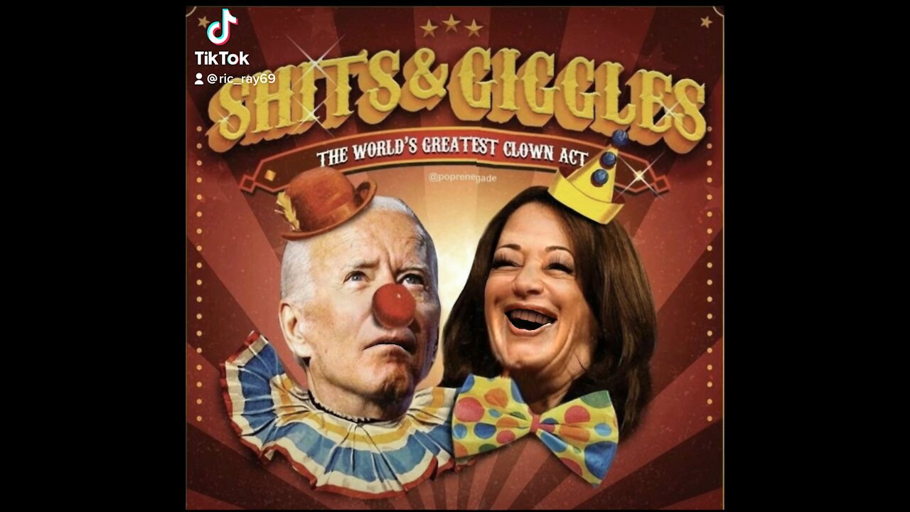 Evil Kamala and Poopypants Biden