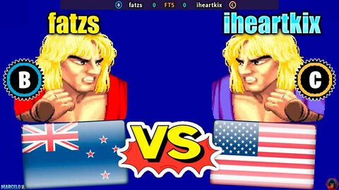 Street Fighter II': Hyper Fighting (fatzs Vs. iheartkix) [New Zealand Vs. U.S.A.]
