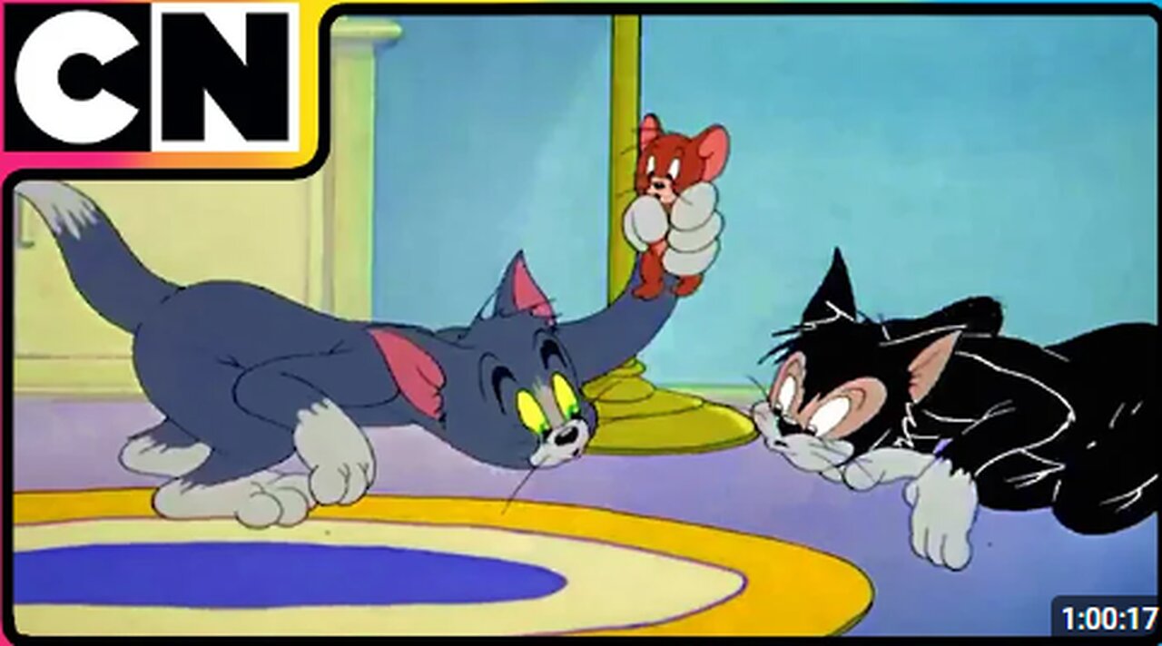 Tom’s Wild Pursuit of Jerry! 😺🐭 #tomandjerry #funnyvideo 😆 #compilation #nonstop @cnindia