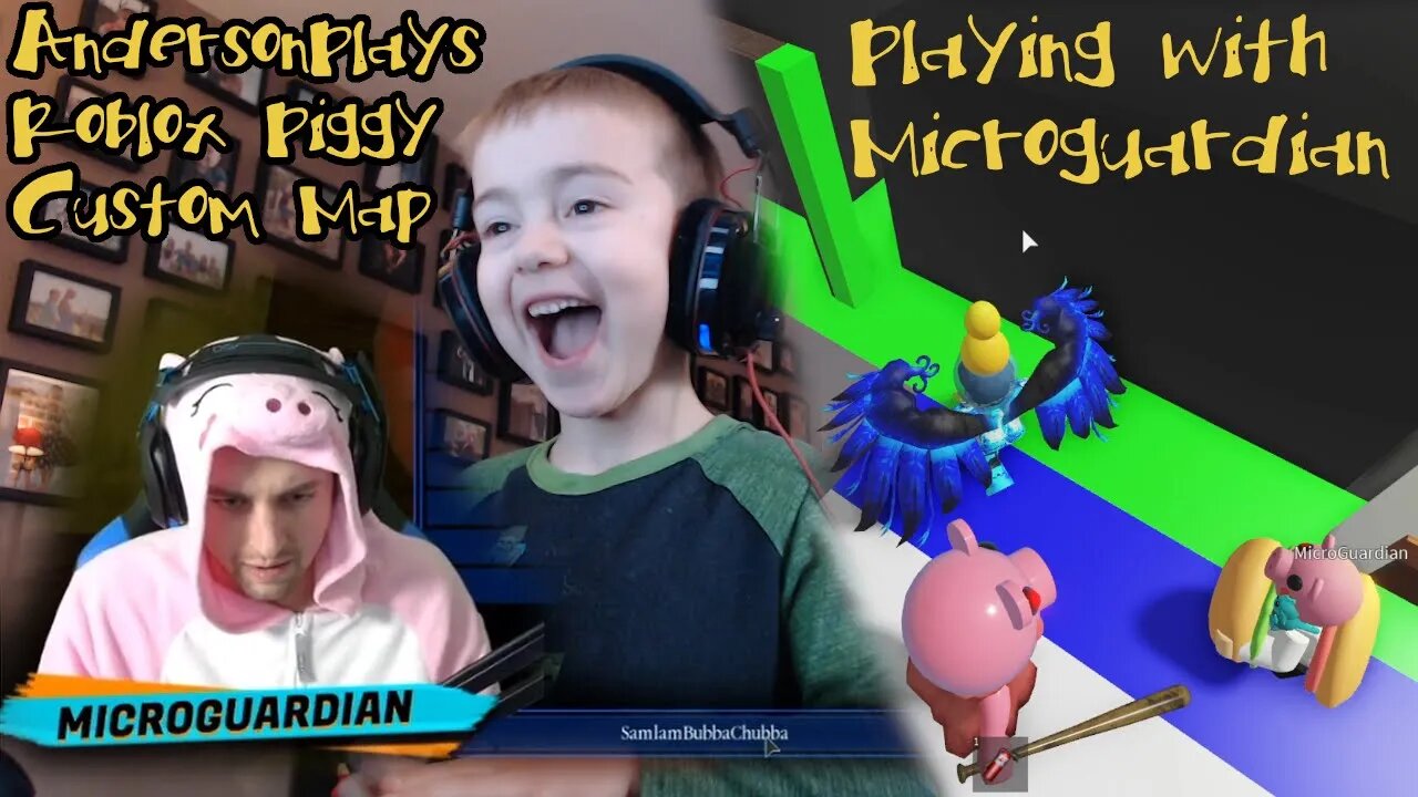 Microguardian Roblox Piggy Book 2 Chapter 3 Live Stream - Playing AndersonPlays Piggy Custom Map